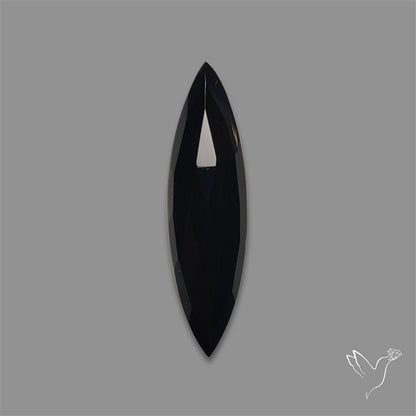Rose Cut Black Onyx
