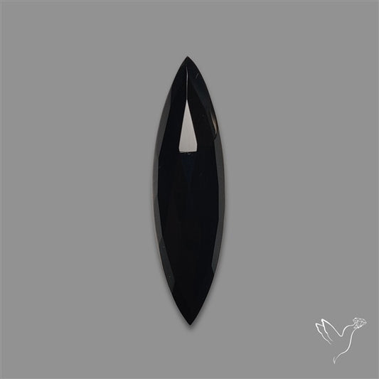Rose Cut Black Onyx