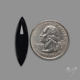 Rose Cut Black Onyx