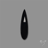 Rose Cut Black Onyx