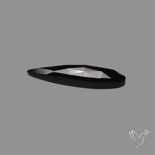 Rose Cut Black Onyx
