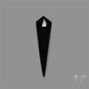Rose Cut Black Onyx