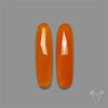 Rose Cut Carnelian Agate Pair