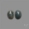 Rose Cut Sapphire Pair