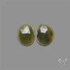 Rose Cut Sapphire Pair