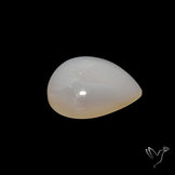 White Chalcedony Druzy Pocket