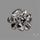 Rose Cut Black Tourmalinated Quartz Lot