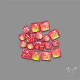 Pink Gilson Opal Doublets with Quartz Lot