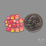 Pink Gilson Opal Doublets with Quartz Lot