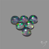 Pink Gilson Opal Doublets with Quartz Lot