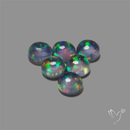 Pink Gilson Opal Doublets with Quartz Lot