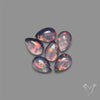 Pink Gilson Opal Doublets with Quartz Lot