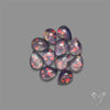 Pink Gilson Opal Doublets with Quartz Lot