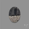 Pyrite And Black Tourmaline Intarcia Druzy