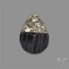 Pyrite And Black Tourmaline Intarcia Druzy