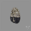 Pyrite And Black Tourmaline Intarcia Druzy