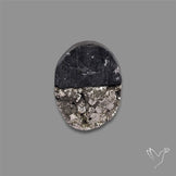 Pyrite And Black Tourmaline Intarcia Druzy