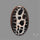 Large Black Septarian Fossil Cabochon