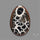 Black Septarian Fossil Cabochon
