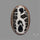 Black Septarian Fossil Cabochon