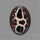 Black Septarian Fossil Cabochon