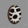 Black Septarian Fossil Cabochon