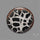 Black Septarian Fossil Cabochon