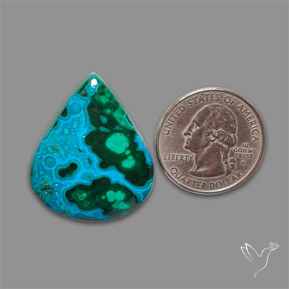 Chrysocolla Malachite Cabochon