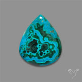 Chrysocolla Malachite Cabochon