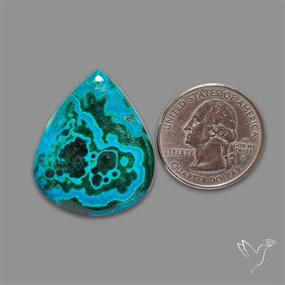 Chrysocolla Malachite Cabochon