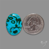 Chrysocolla Malachite Cabochon