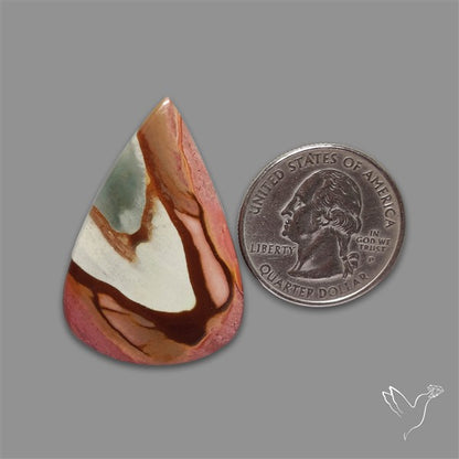Polychrome Picture Jasper Cabochon