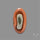 Polychrome Picture Jasper Cabochon Rare Spiral Pattern