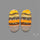 Bumble Bee Jasper Pair