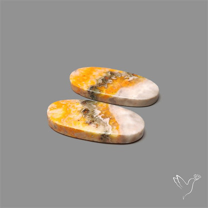 Bumble Bee Jasper Pair