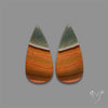 Polychrome Picture Jasper Pair