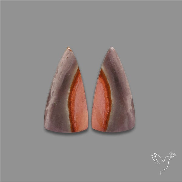 Polychrome Picture Jasper Pair