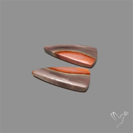 Polychrome Picture Jasper Pair