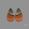 Polychrome Picture Jasper Pair