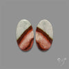 Polychrome Picture Jasper Pair