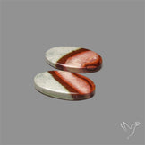 Polychrome Picture Jasper Pair