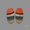 Polychrome Picture Jasper Pair