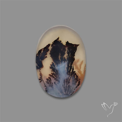 Scenic Agate Cabochon