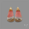 Peruvian Pink Opal Pair Bicolor