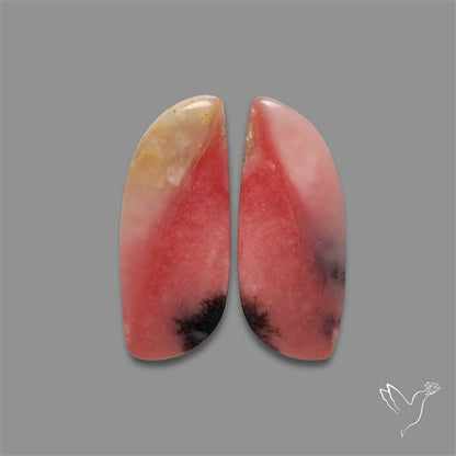 Peruvian Pink Opal Pair