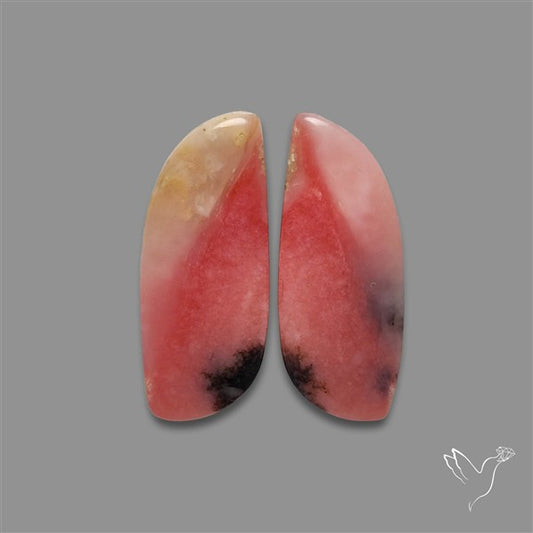 Peruvian Pink Opal Pair