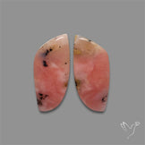 Peruvian Pink Opal Pair