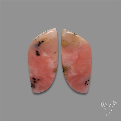 Peruvian Pink Opal Pair