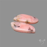 Peruvian Pink Opal Pair