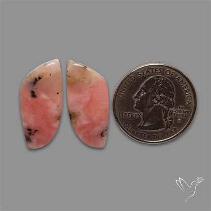 Peruvian Pink Opal Pair